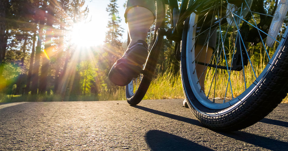 Bike at Sunset